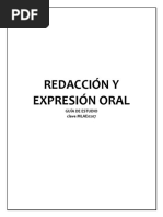 Redaccion y Expresión Oral