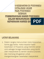 Pelatihan Kader Ukgm