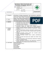 Sop Penyampaian Waktu PX Lab Kritis