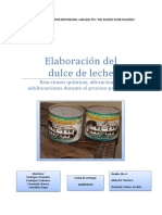 Elaboracion Del Dulce de Leche