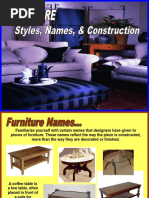 145 Furniture Styles Names Construction