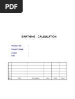 Earthing Calculations - DRC - IDIOFA