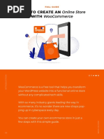 How To Create An Online Store With WooCommerce Full Guide PDF