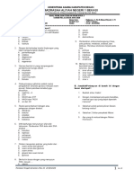 Soal PTS BIOLOGI Kelas XII 2020