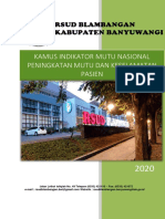 Kamus Indikator Mutu Nasional PMKP 2020