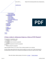 Como Reducir Volumenes Logicos y Fisicos LVM