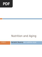 2 Nutrition and Aging