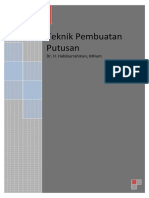 Teknik Pembuatan Putusan