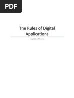 The Rules of Digital Applications