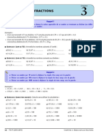 Bases Sur Les Fractions Resume de Cours Et Travaux Diriges PDF