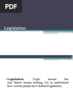 Legislation