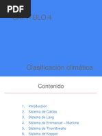 (1 - 2) Clasificación Climática