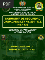 LEY 264 y 1436 SEG. CIUDADANA