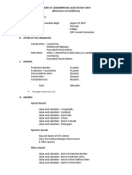 Criteria and Mechanics Liceo de Bay