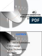 4G Mobile Communication System