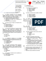 Evaluacion Sistema Circulatorio