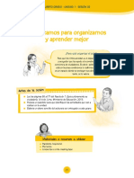 Planificamos para Organizarnos y Aprender Mejor