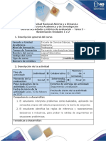 Guía de Actividades y Rúbrica de Evaluación - Tarea 3 - Sustentación Unidades 1 o 2