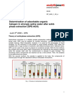 Determination of AOX