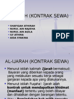 Al Ijarah Kontrak Sewa