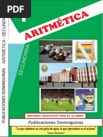 Aritmética 1 Secundaria (Publicaciones Dominguinas)