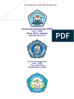 Nama Nama Perguruan Tinggi PGRI Di Indonesia PGRI Sumatera Barat