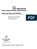 (Pure and Applied Mathematics) William M. Boothby, William M. Boothby - An Introduction To Differentiable Manifolds and Riemannian Geometry, R PDF