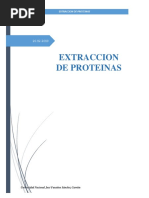 Extraccion de Proteinas