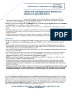 NYC DOE Fact Sheet On Closure of Monroe Academy of Business/Law in The Bronx