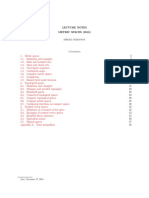 Lecture Notes: Metric Spaces - Sergey Mozgovoy