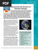 Advancing The Science of Climate Change, Report in Brief