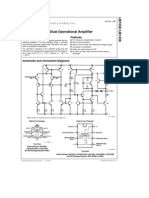 LM1558/LM1458 Dual Operational Amplifier: General Description Features