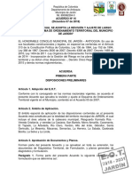 Ordenamiento Territorial de Jardin PDF