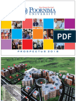 Poornima University Prospectus 2018 PDF