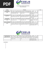 Assessment Rubric For Business Plan Final Defense