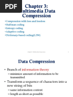 Chapter 3 Multimedia Compression