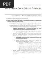 Esquema de Resolução de Casos Práticos de Comercial