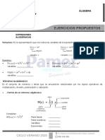 EXPRESIONES ALGEBRAICAS 5-6to