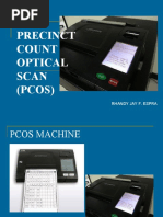 Precinct Count Optical Scan (PCOS) : Rhandy Jay F. Espra