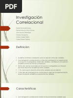 Investigación Correlacional