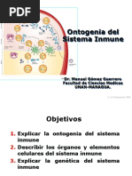 Anatomía y Ontogenia Del Sistema Inmune