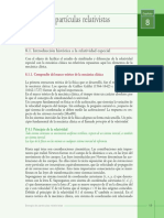 08 - Cap. 8 - Energía de Párticulas Relativistas PDF