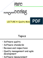 Lecture 4 - Software Quality Management PDF