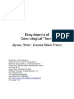 Agnew, Robert - General Strain Theory PDF