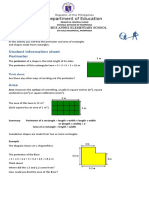 Perimeter and Area Handout