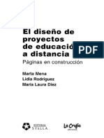 El Diseño de Proyectos