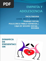 Empatía y Adolescencia