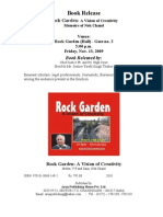 Book Release: Rock Garden