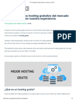 Top 10 Mejores Empresas de Hosting Gratuito