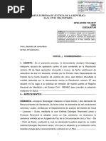 Apelación CS 0749-2017 (Se Cumple Requisitos Del Art. 2104 CC y Emplazada No Desvirtua La Existencia Reciprocidad-Adopción) PDF